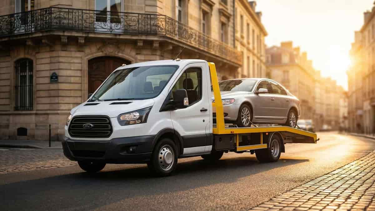 Tractări auto cu platformă în București